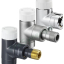 Robinet thermostatisable équerre - Série E (Déco)