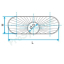ROCTP - Réduction Tangentielle sur Plat Galva Oblong Cylindrique