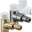 Robinet thermostatisable équerre - Série E (Déco)
