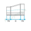 ROCTP - Réduction Tangentielle sur Plat Galva Oblong Cylindrique