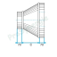 RCOC - Réduction Concentrique Galva Oblong Cylindrique