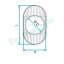 RCOC - Réduction Concentrique Galva Oblong Cylindrique