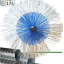 Brosse combinée pour nettoyage conduit de ventilation