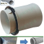 Kit Ventilation Double flux Aldes InspirAIR® Top 300 Classic + Télécommande + ensemble 3+5 bouches + 2 répartiteurs + Flexigaine 2x 50m Ø75mm