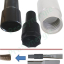 Embouts flexible côté Accessoires pour Aspirateur de ramonage