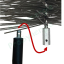 Brosse de dégraissage Fil nylon abrasif pour nettoyage conduit de ventilation