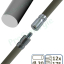 Kit Gris (contient 6 Cannes de ramonage grises Ø 20 de longueur 1,5m + câble de départ)