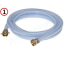 Tuyau armé PVC ou EPDM pour pompe