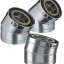 Efficience - Coude Intérieur, Galva/Inox, (Øint/ext = 80/180 à 200/300 mm)