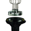 Kit raccordement plafond Pellet concentrique Ø 80/125 mm sur conduit isolé type Poujoulat Ø 280mm (rajouter flexible)