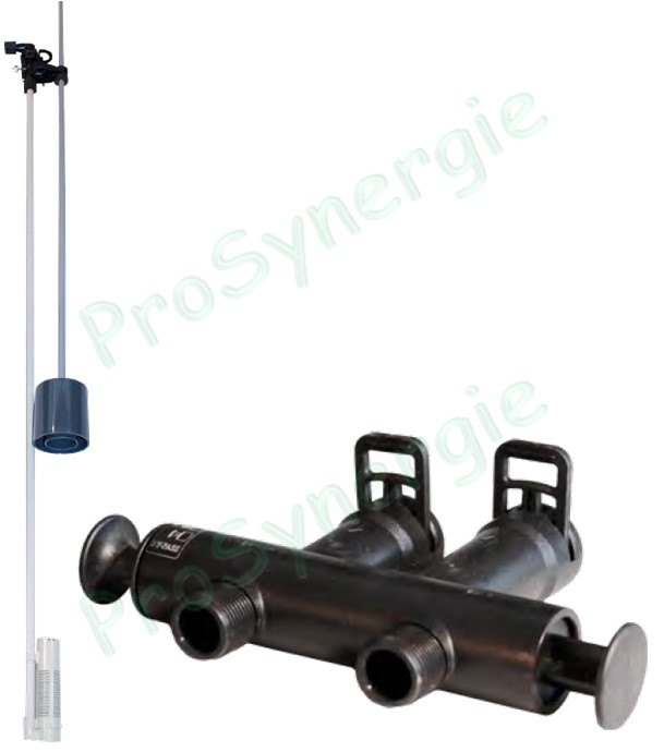 Kit Adoucisseur monoblock 20 litres avec Vanne Bormann SAVE System® intégré Electronique Volumétrique + préfiltre et assistance mise en route Offert