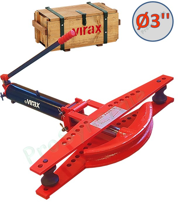 Cintreuse hydraulique manuelle 3´´ - Flasque coulissant