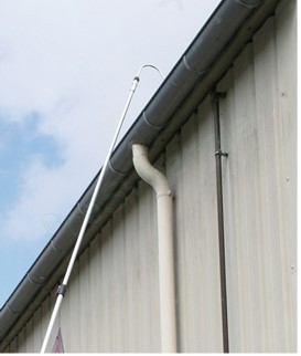 Lance coudée gouttière pour Nettoyeur et déboucheur HP