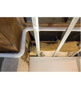 Kit conduit Ø51 Aldes - 2 prises