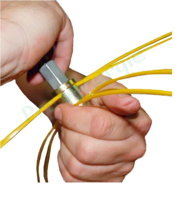 Adaptable Perceuse pour Canne de ramonage et débistrage Rotoflex Ø 8-12-18 mm