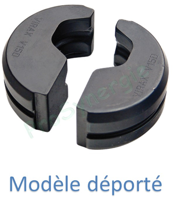 Inserts à sertir Virax - Profil V - Ø 18 mm - Déporté