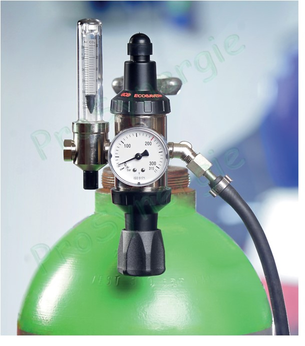 Détendeur de gaz débitlitre Ecosaver+ pour un ou plusieurs point d'utilisation