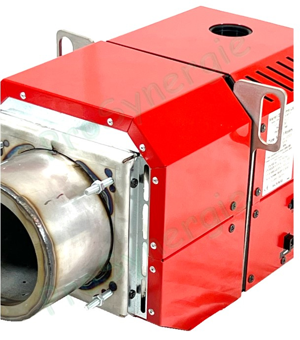 Brûleur à granulé SMB 50 Rotary, 5 à 50 KW 230 Vac Creuset rotatif (combustion et nettoyage) Buse Ø165 mm
