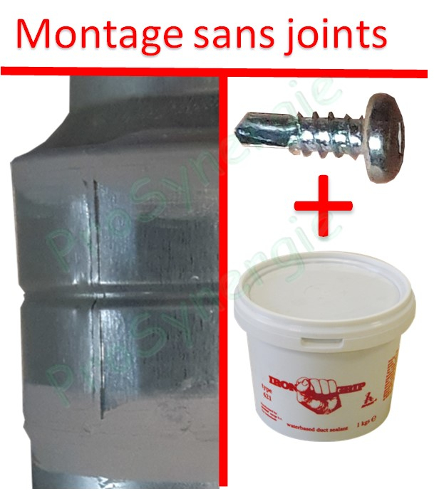 TE - Dérivation Egale ou Réduit Galva avec et sans Joint - Ventilation et conduit d´air