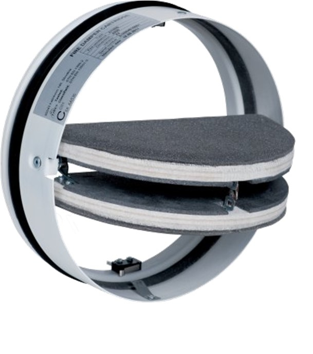 Bouche d´extraction ventilation coupe-feu CF1 - Ø 125 mm