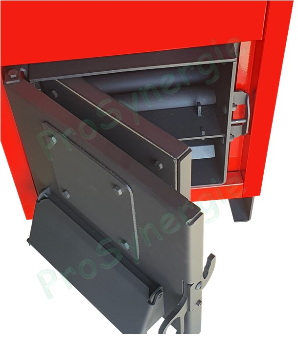 Chaudière bois LC 30 kW (bûches 50 cm) à tirage naturel, HxLxP= 1294x510x969mm raccordement Ø 150 mm