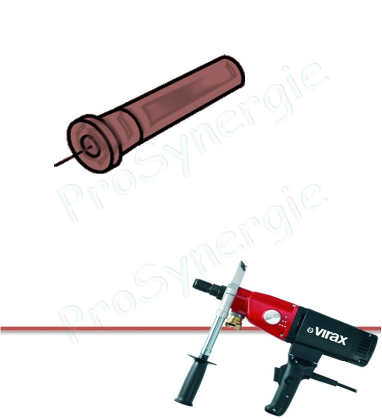 Manchon du cordon d´alimentation électrique de carotteuse V150+ Virax