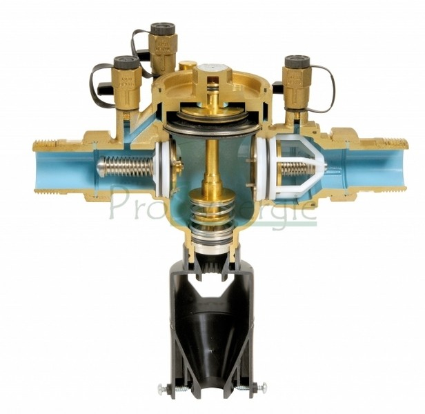 Disconnecteur Scudo BA 574 (zone de pression réduite) contrôlable PS 10 bars (long=395mm) - raccords démontables ØM 2´´