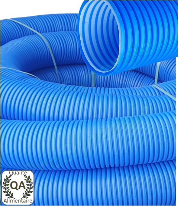 Kit puits canadien Eco 300m3/h (géothermie air)  contenant  Echangeur 2x50 ou 4x25ml - Prise d´air classique - Regard piq. Soudé ou à joint