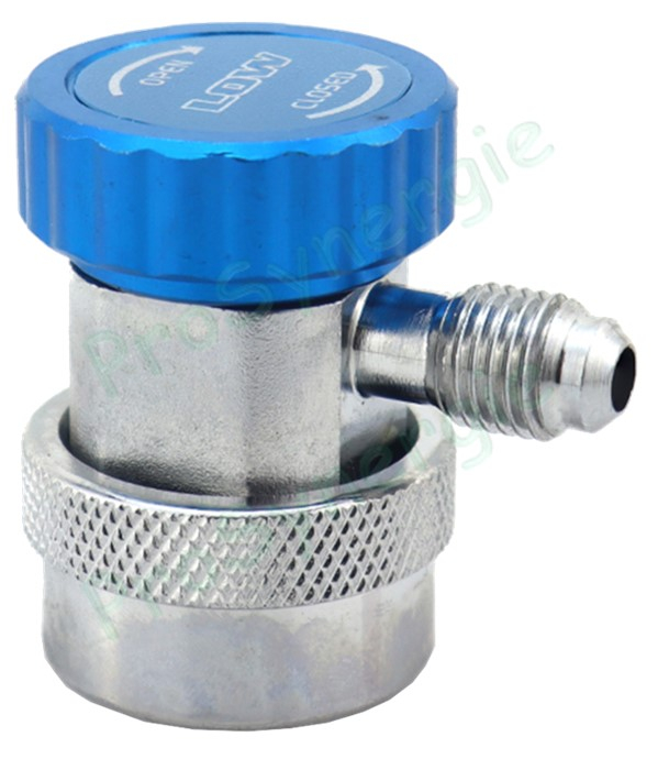 Raccord rapide automobile - BP - Basse Pression - Avec Vanne - Mâle 1/4´´ SAE