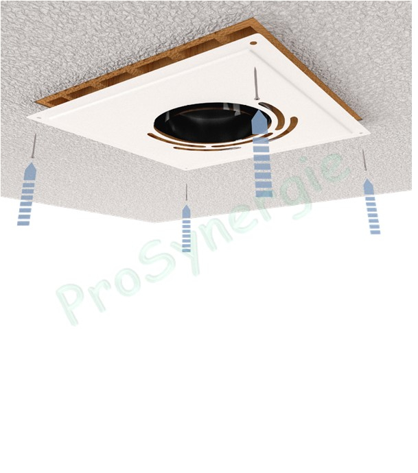 Plaque de Propreté Noire - Lxl = 300 x 500 mm - Ø 140 mm