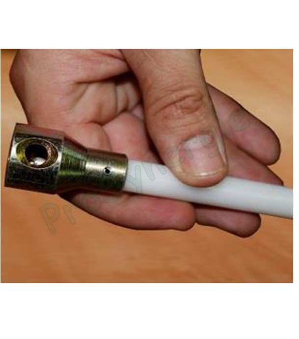 Canne de ramonage et débistrage Rotoflex (raccord rapide) Ø 8 mm - Longueur 1 m