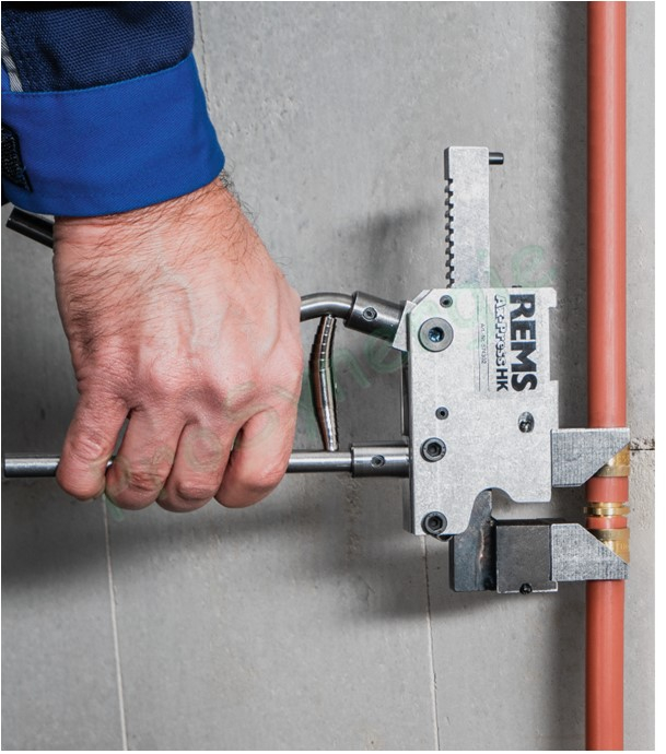 Ax-Press HK - Sertisseuse Manuelle à 1 seule main pour raccord Ø 12 à 22 + Tête 25 et Inserts 12-16-20