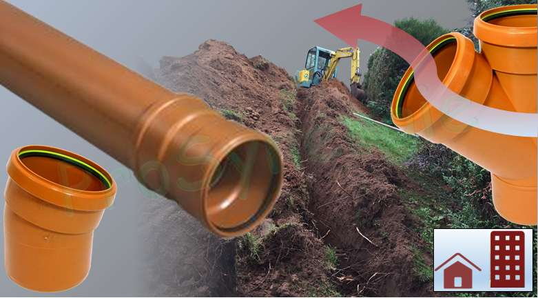 Echangeur PP Pavillonnaire et Tertiaire Ø 160 à 400mm