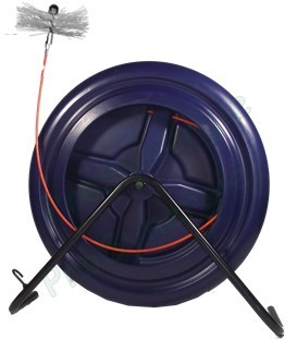 Fibre de rechange Ø 7 mm pour Flexonet 15/7 - Ref: 2095 - Avec embout de 12x175 et fixation sur enrouleur