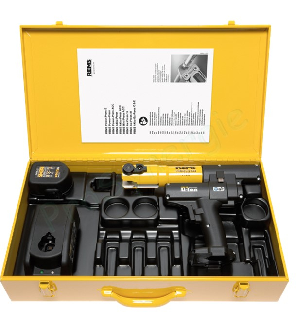 REMS Mini-Press ACC + 2ème accu Li-Ion + 2 pinces