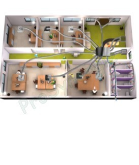 Pompe à Chaleur Air / Air Aldes T.One Horizontale - Modèle 07H - Réversible