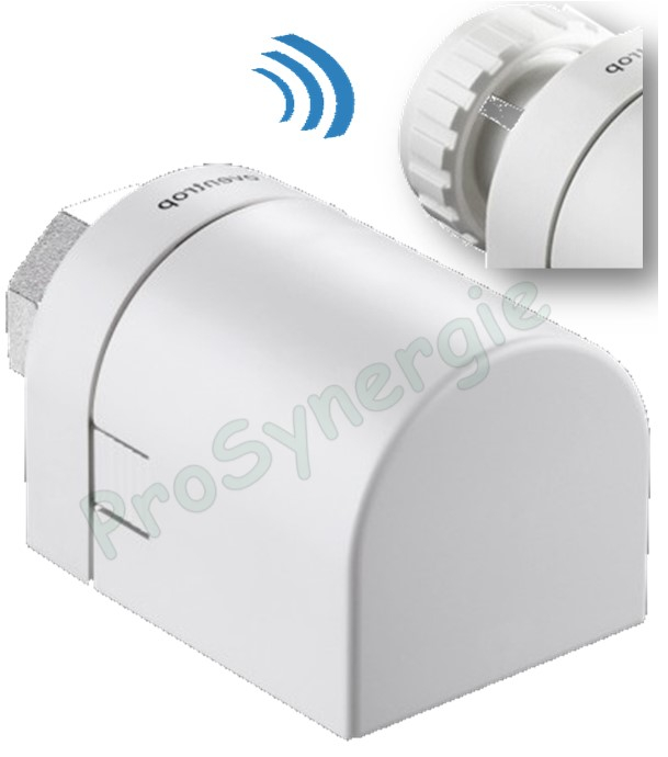 Moteur radiateur radio (alim. piles) pour R-Tronic - AKTOR CON B - filetage M30 x 1,5 ou à griffe
