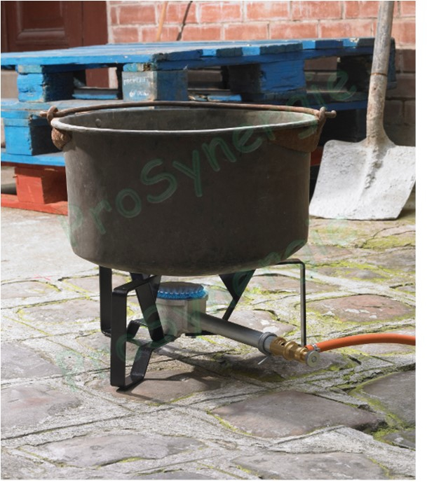 Brûleur à gaz pour cuve ou fondoir puissance 16 à 160 kW à 1,5 bars