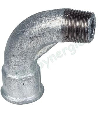 Coude GR 90° Fonte Galva à Visser AG001 - Ø MF 3/8´´