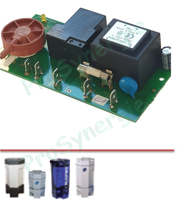 Carte électronique (générique) pour aspirateur Axpir 1350 W avec 1 moteur (Axpir Family et Compact)