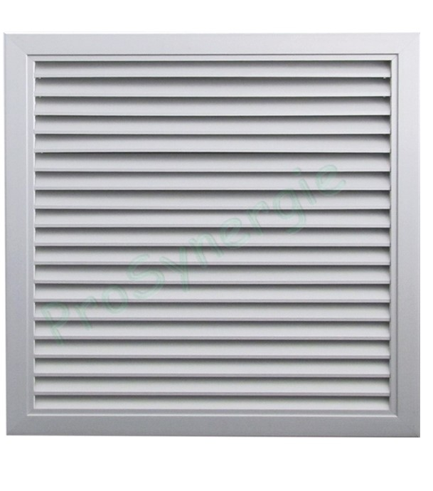 Volet Alu de surpression avec grille Extraction VSFP-GE ou Insufflation VSFI-GE