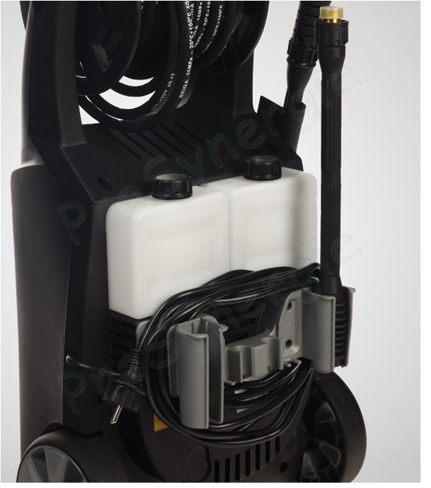 Nettoyeur déboucheur haute pression 160 bars Ø 40 à 100mm (usage semi-intensif 1h30 en continu par jour) 230V 3KW avec pistolet, 2 lances (multijets et rotabuse), flexibles HP 12m et débouchage 20m