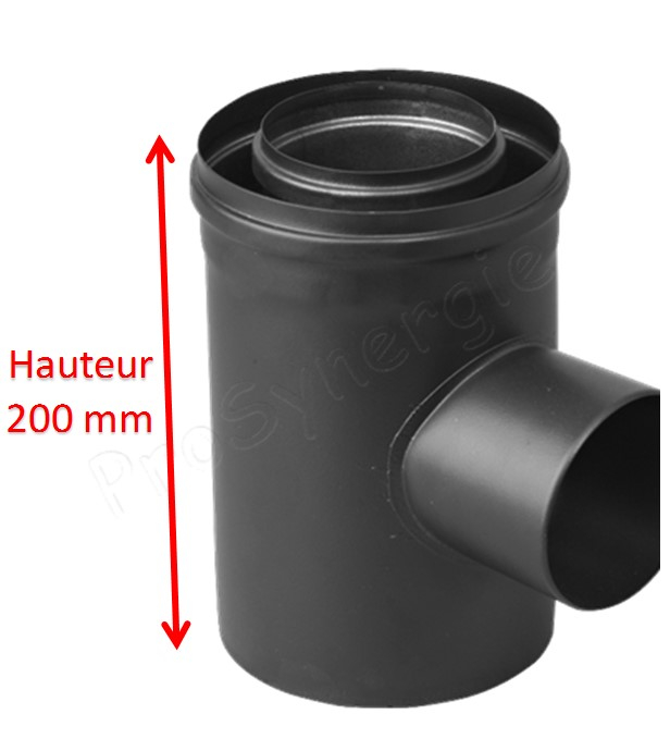 Conduit Concentrique Prise d´air BIOTEN Inox/Inox - Ø  80/125mm Piquage Ø 60 mm