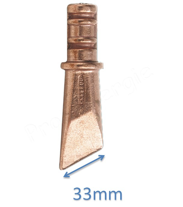 Lance de fer à souder Express - Ancienne génération - Panne 33 x 6 mm