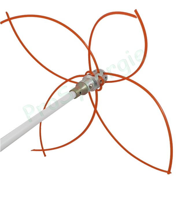 Recharge de 12 m de fil carré 2 ou 3 mm pour Rotoflex Ø 8, 12 et 18 mm