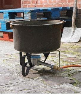 Trépied pour Brûleur à gaz pour cuve ou fondoir
