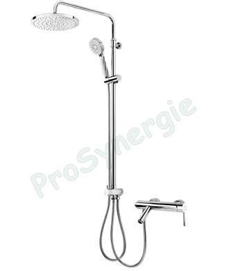 Barre de douche ABS - barre télescopique Uden