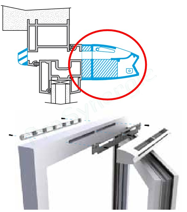 Entrée d´air hygroréglable EHL - 39dB - Acoustique ++