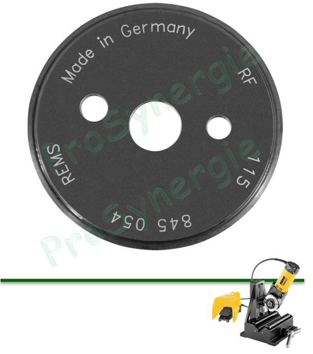Molette de coupe RF pour tuyaux découlement/tuyaux de descente soudés en acier inoxydable (EN 1124) - pour coupe-tube REMS Cento RF