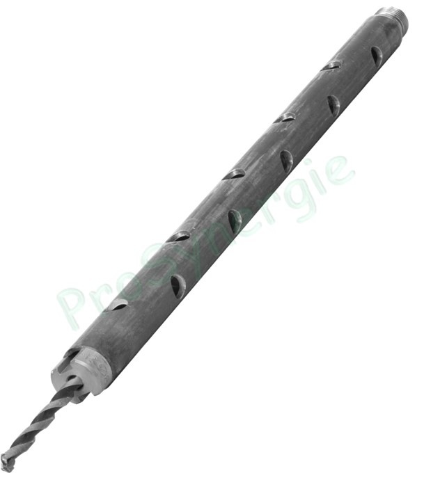 Centreur pour carotteuse REMS - Guide damorce mâle 1/2´´ avec foret Ø 8 mm